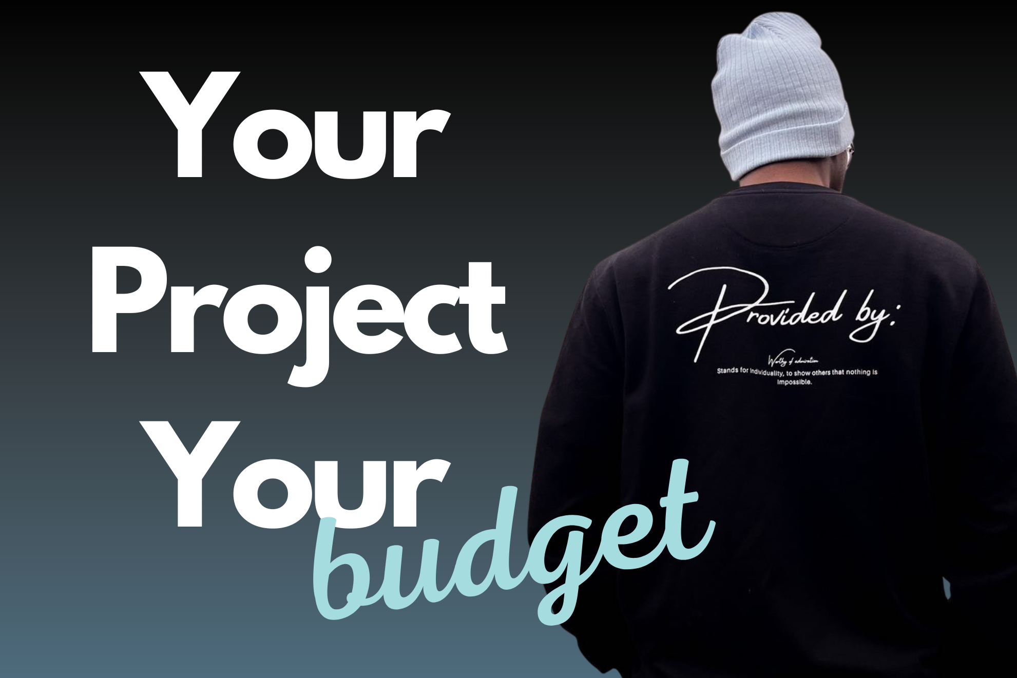 Your Project, Your Budget – Custom Garment Production Made Easy!