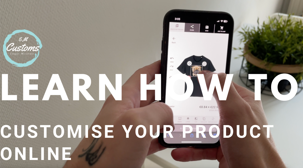 Load video: How to customise your T-shirt