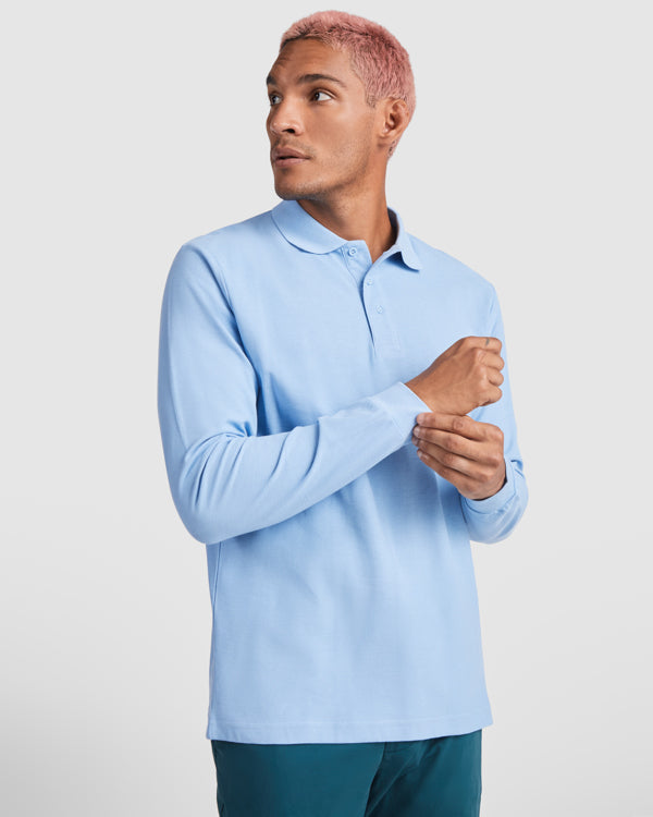 Longsleeve Polo Shirt for Men - ESTRELLA / Roly