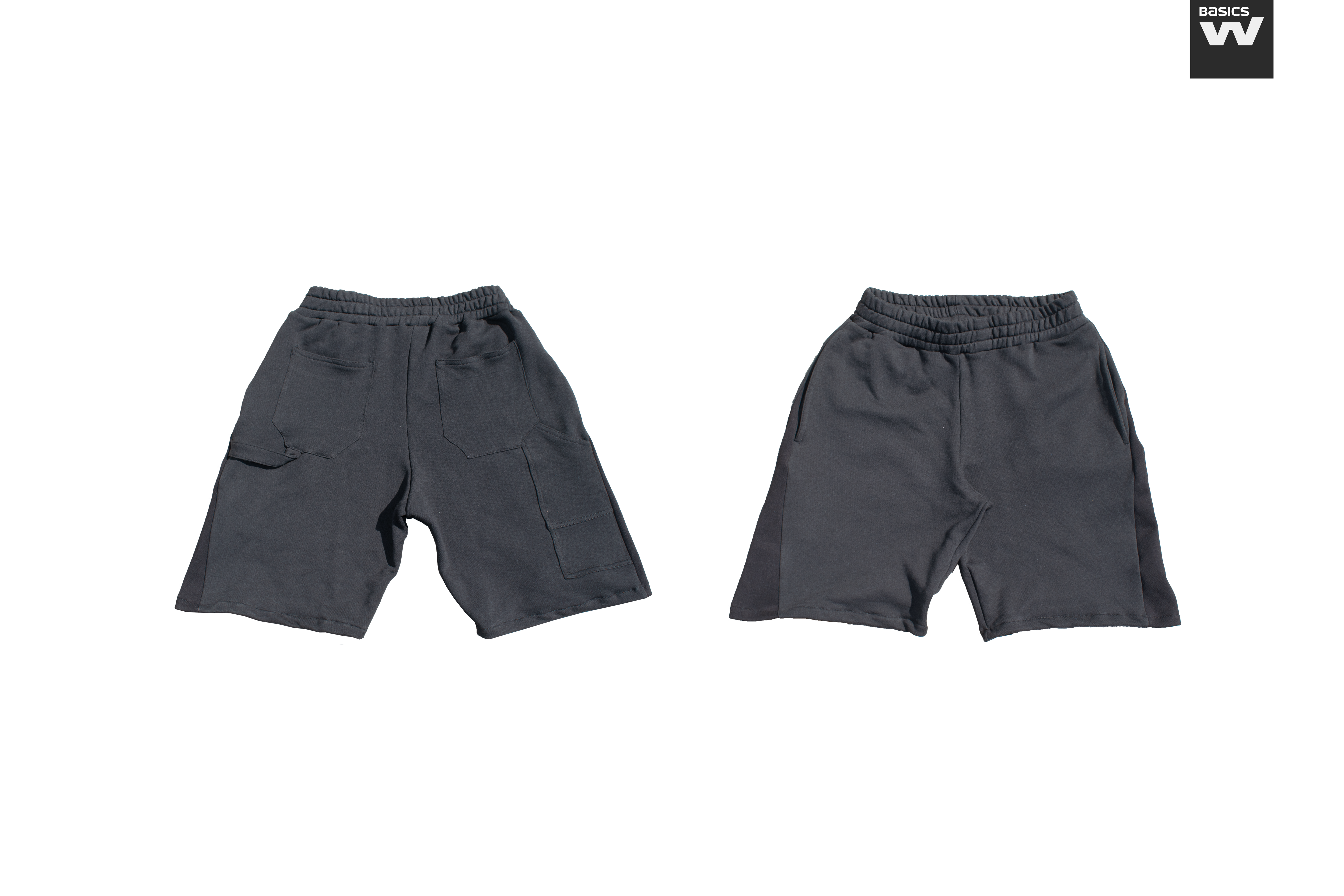 Black Shorts 350gsm